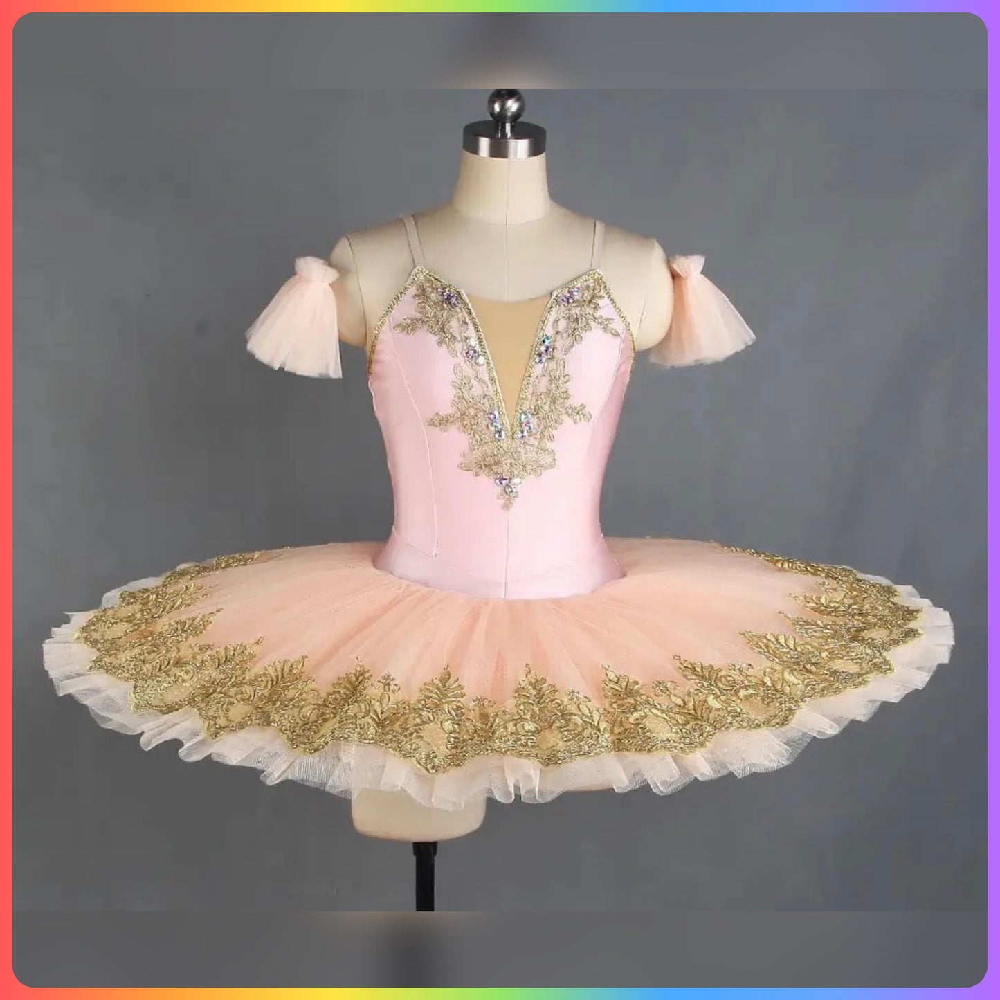 Pale Pink Professional Ballet Pancake Tutu (Child & Adult Sizes)
