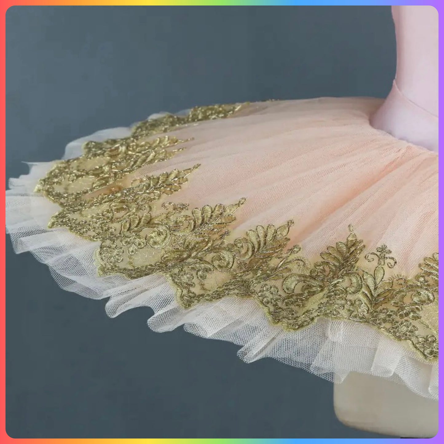 Pale Pink Professional Ballet Pancake Tutu (Child & Adult Sizes)