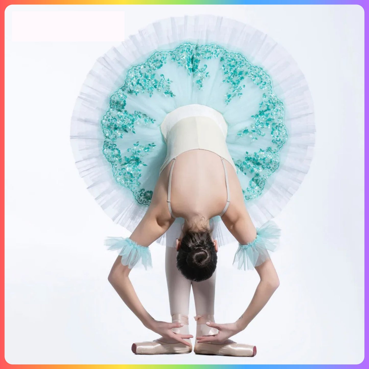 Green Professional Ballet Pancake Tutu (Child & Adult Sizes)