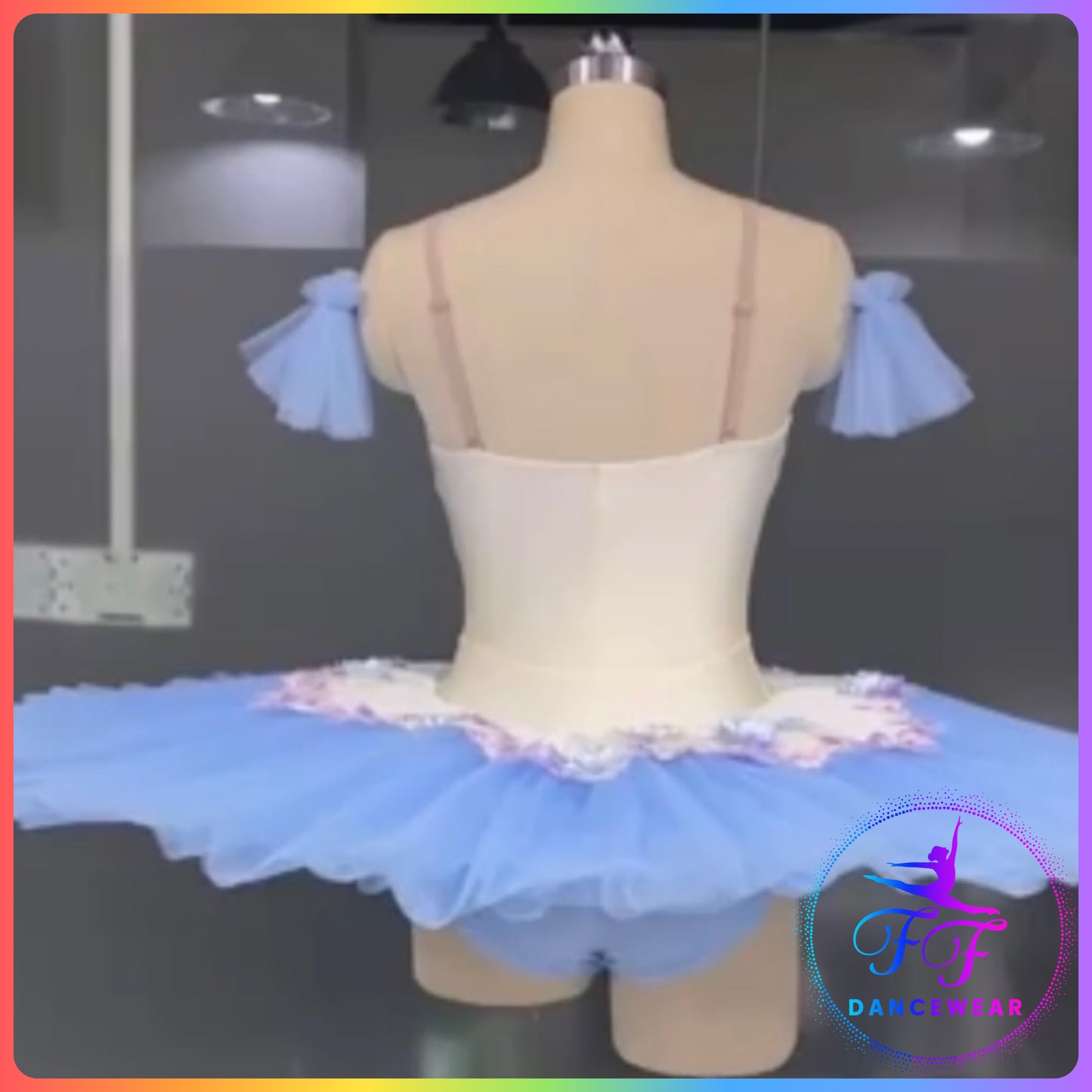 Sky Blue Professional Ballet Pancake Tutu (Child & Adult Sizes)