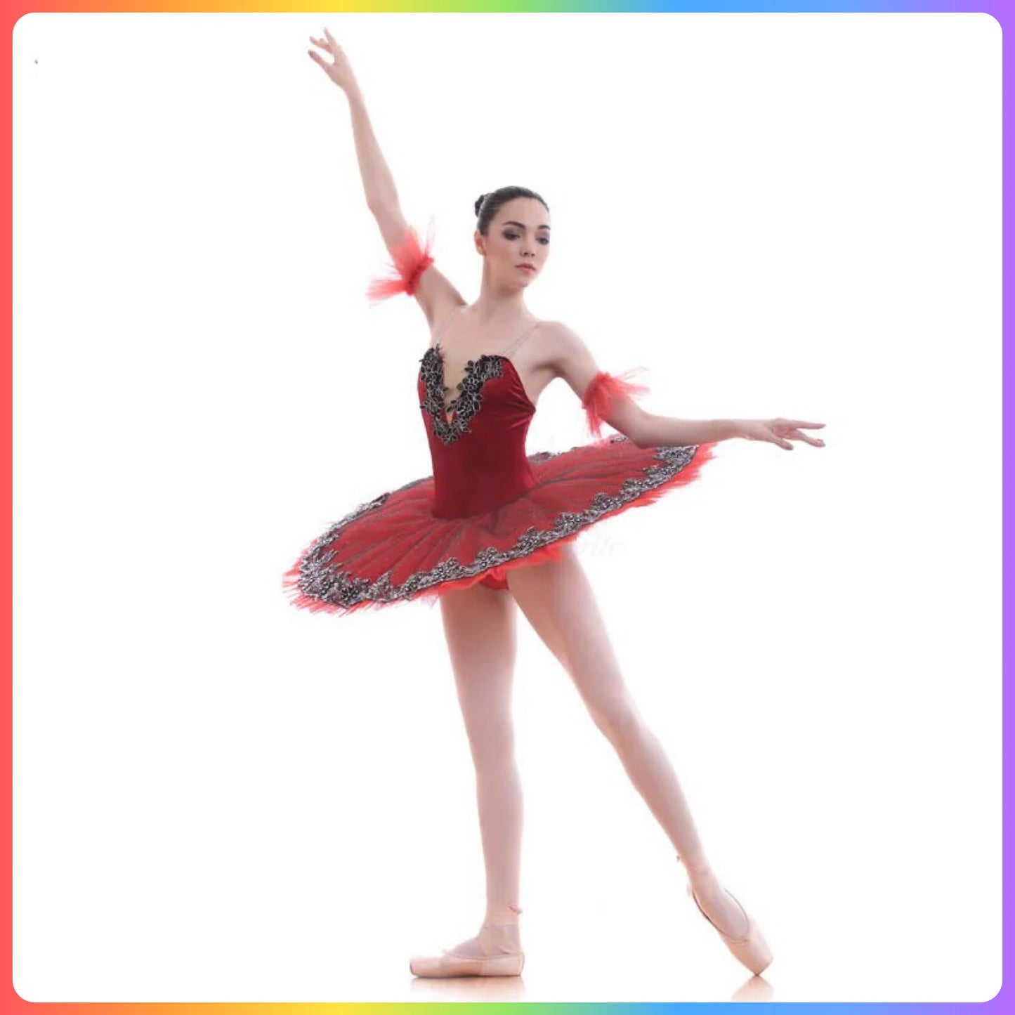 Classical Silver Pre-Professional Ballet Pancake Tutu