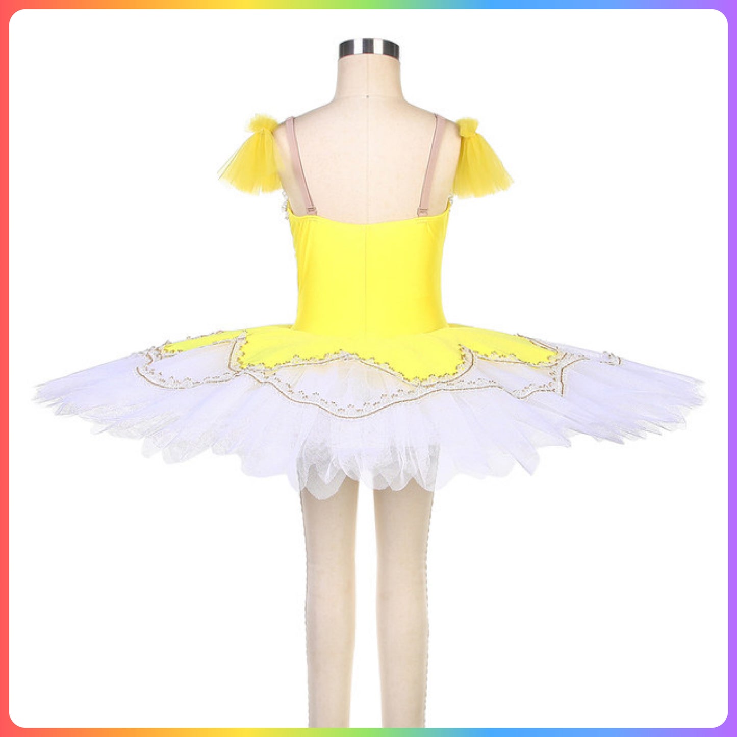 Yellow Pre-Professional Ballet Pancake Tutu