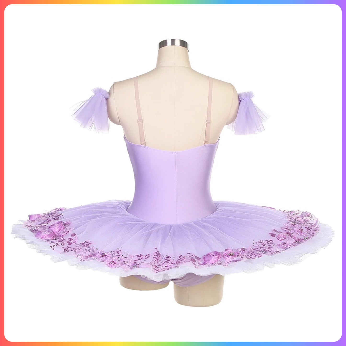 Ombre Purple Professional Ballet Pancake Tutu