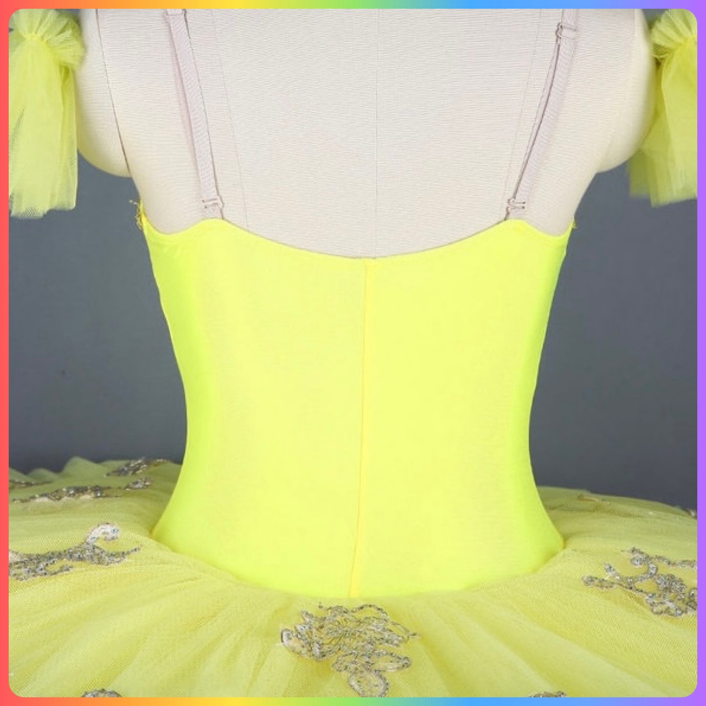 Yellow Professional Ballet Pancake Tutu (Child & Adult Sizes)