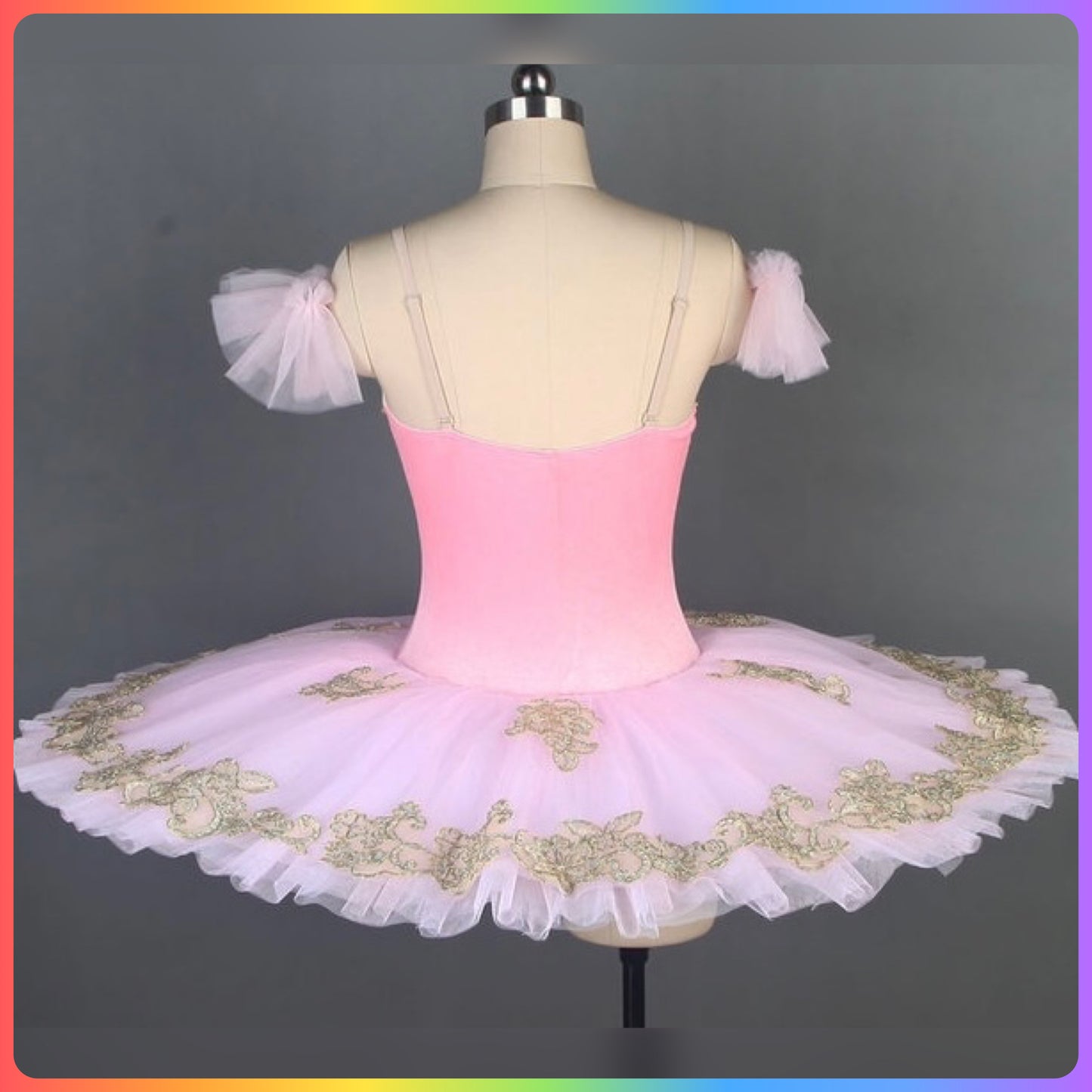 Pink Velvet Professional Ballet Pancake Tutu (Child & Adult Sizes)