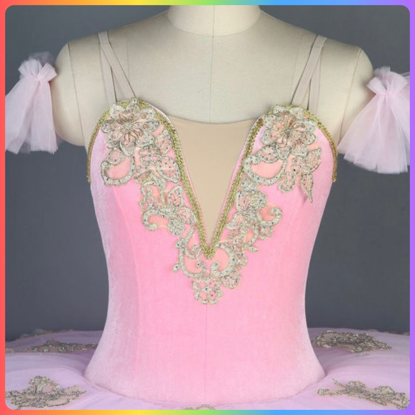 Pink Velvet Professional Ballet Pancake Tutu (Child & Adult Sizes)