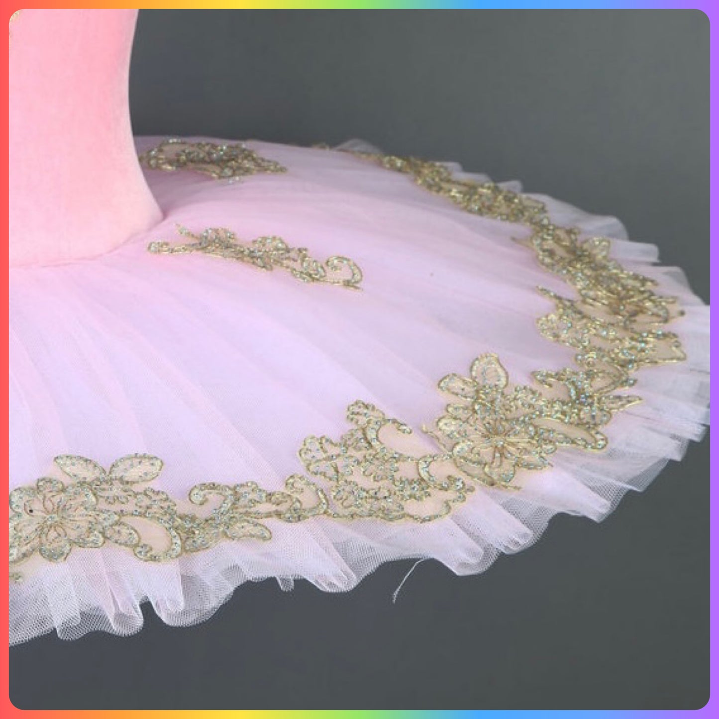 Pink Velvet Professional Ballet Pancake Tutu (Child & Adult Sizes)