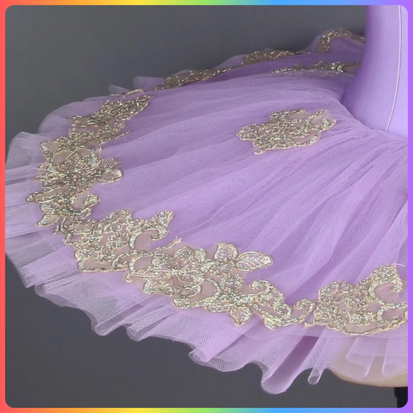 Purple Professional Ballet Pancake Tutu (Child & Adult Sizes)