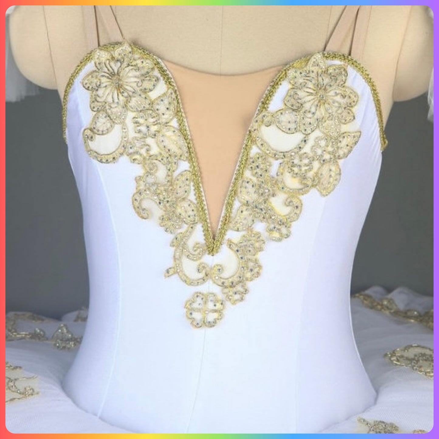 White Professional Ballet Pancake Tutu (Child & Adult Sizes)