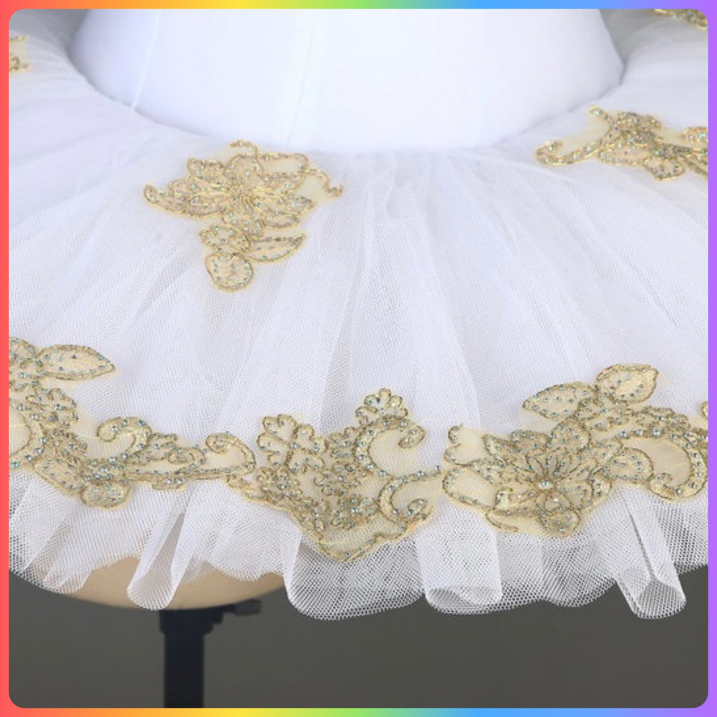 White Professional Ballet Pancake Tutu (Child & Adult Sizes)