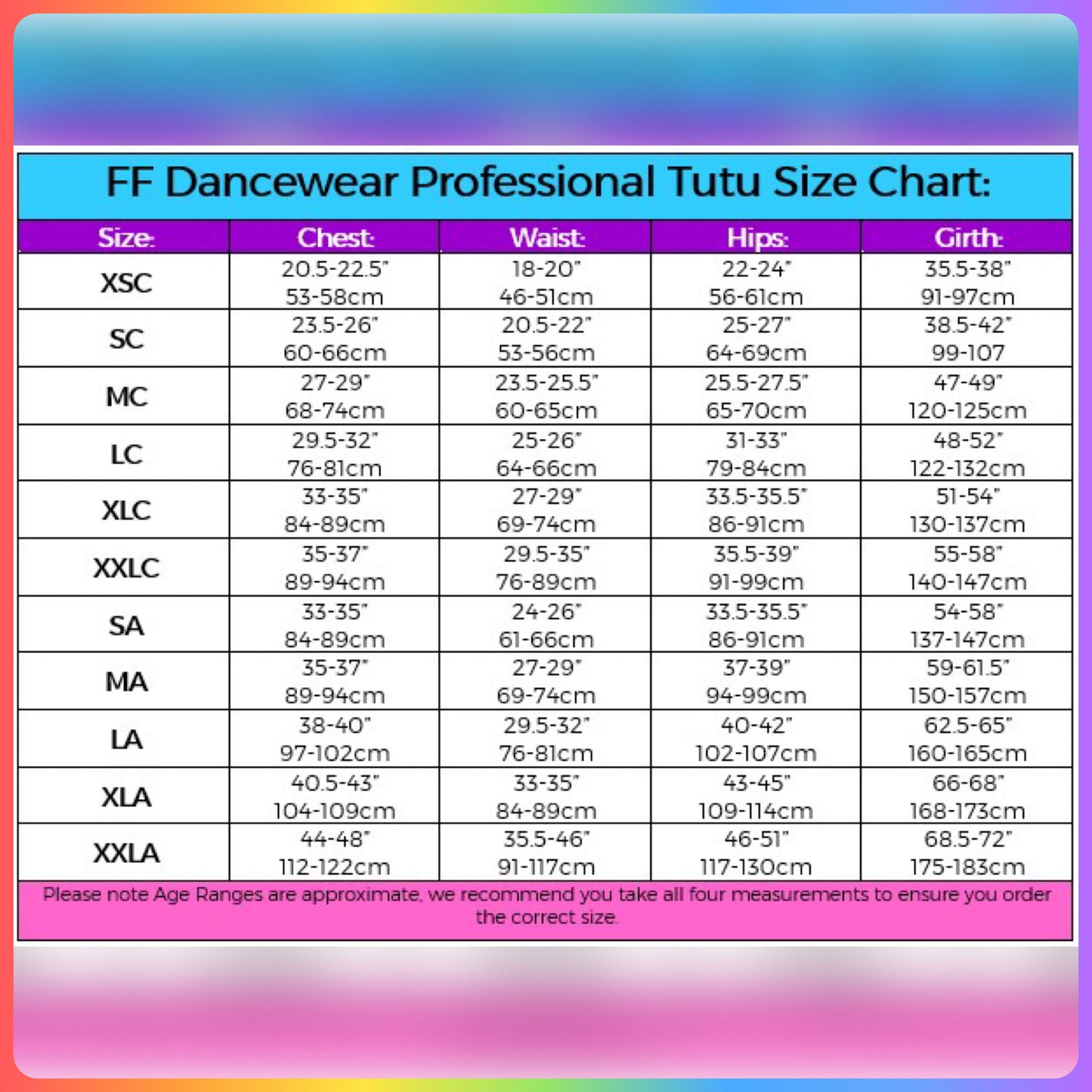 Purple Professional Ballet Pancake Tutu (Child & Adult Sizes)