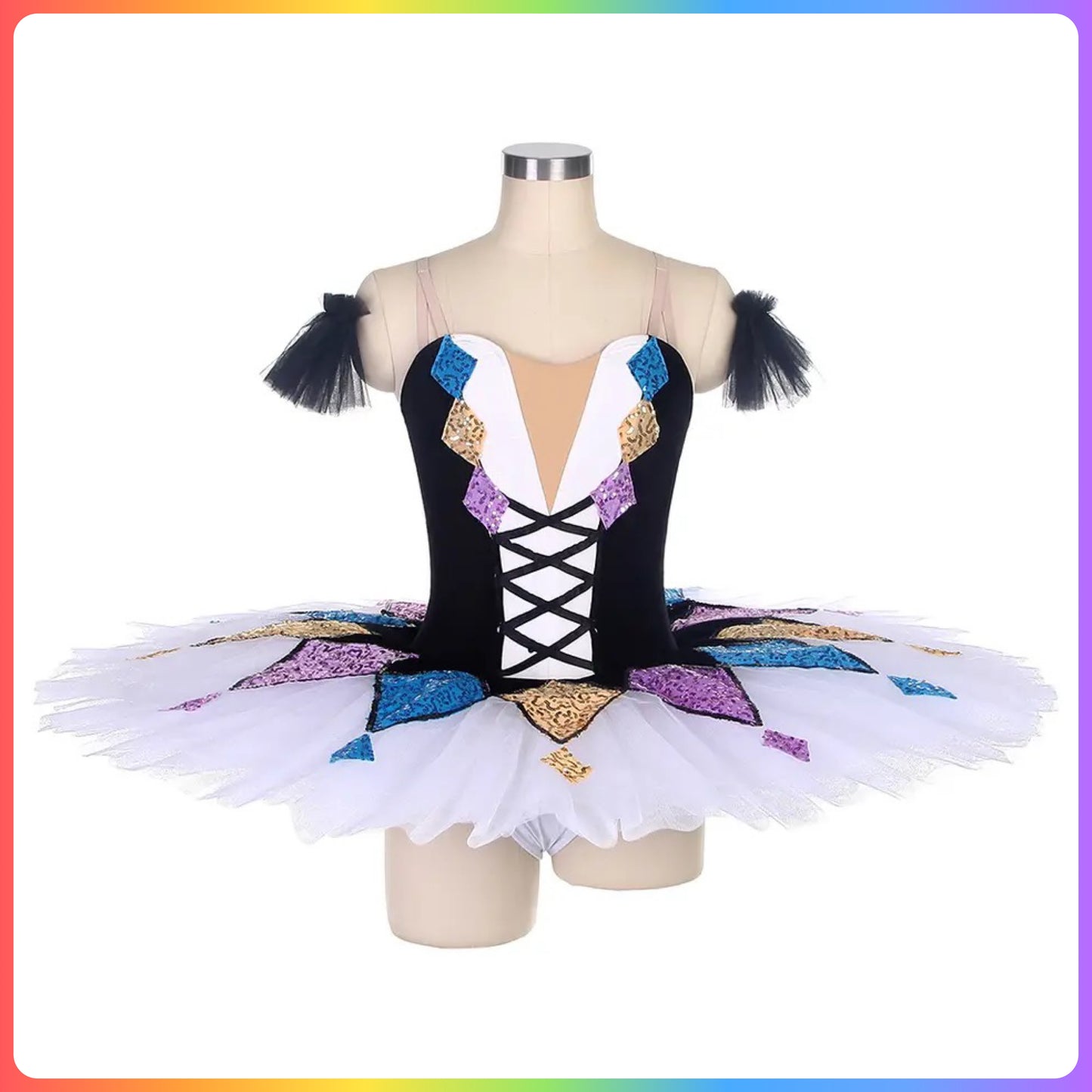 Harlequin Professional Ballet Pancake Tutu (Child & Adult Sizes)