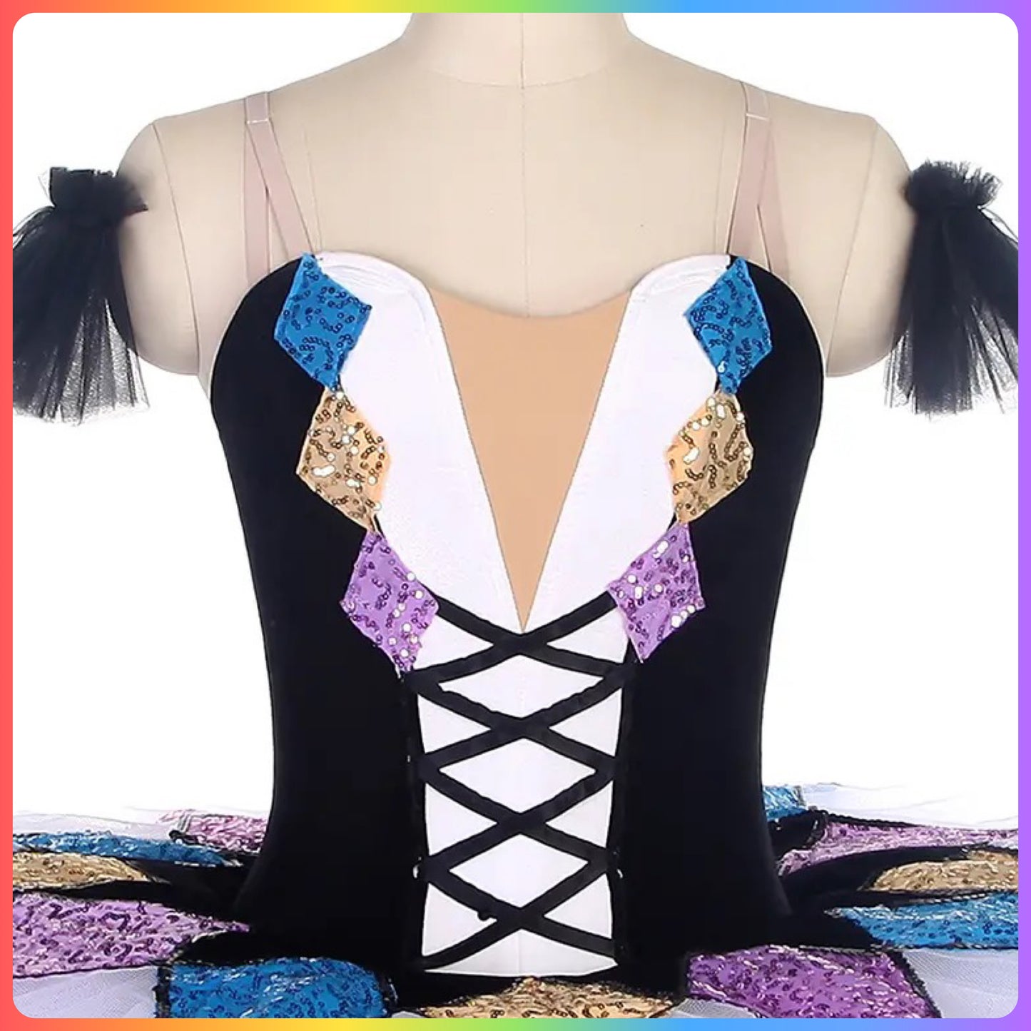 Harlequin Professional Ballet Pancake Tutu (Child & Adult Sizes)